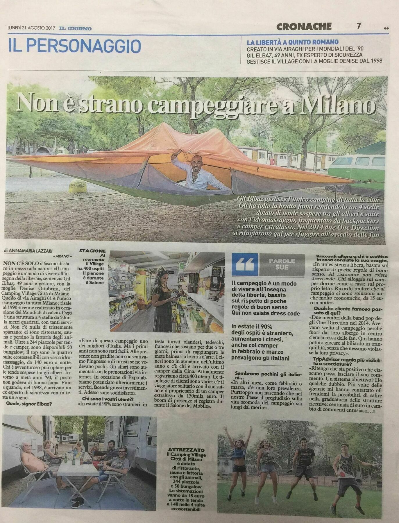 Camping Village Citta Di Milano Exterior foto